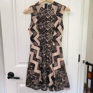 Lace and Velvet Dress